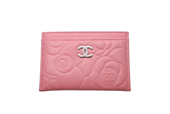 楽天市場】CHANEL シャネル カメリア カードケース 名刺入れ  
