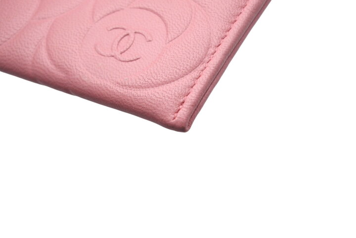 楽天市場】CHANEL シャネル カメリア カードケース 名刺入れ  