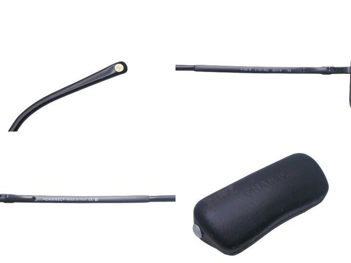 楽天市場】CHANEL シャネル リムレス サングラス メガネ 4120-B  