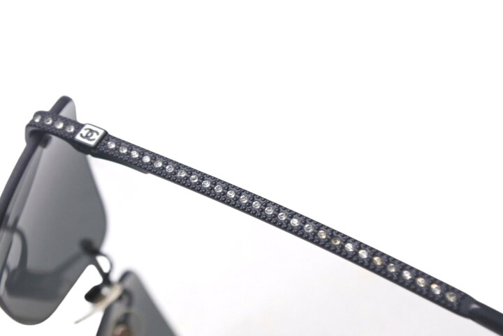楽天市場】CHANEL シャネル リムレス サングラス メガネ 4120-B  