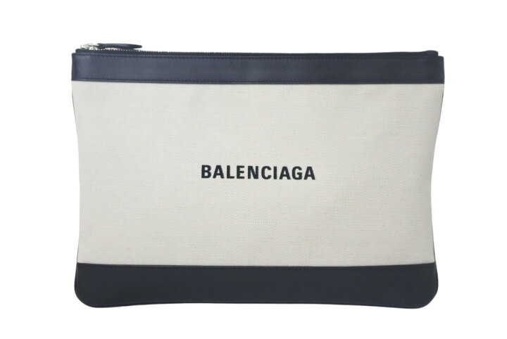 楽天市場】BALENCIAGA バレンシアガ クラッチバッグ ロゴ 568024 