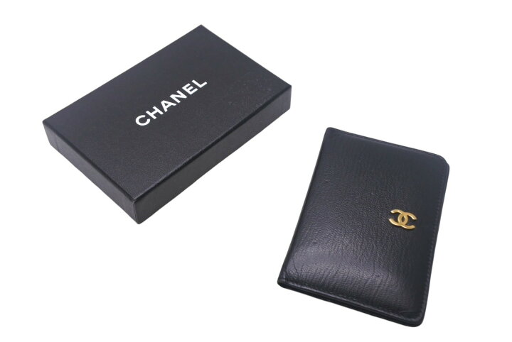 楽天市場】CHANEL シャネル 手帳カバー カードケース ココマーク 6番台 