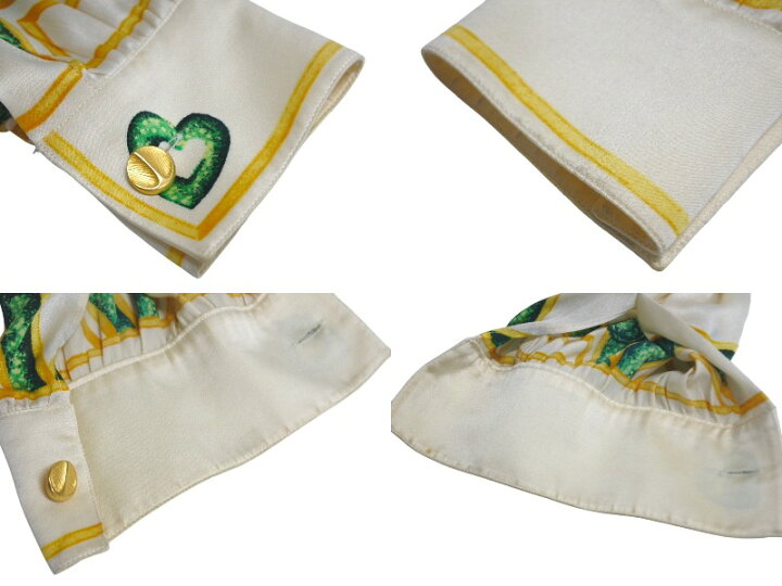 楽天市場】ESCADA エスカーダ シルクシャツ 長袖シャツ サイズ36 比翼  