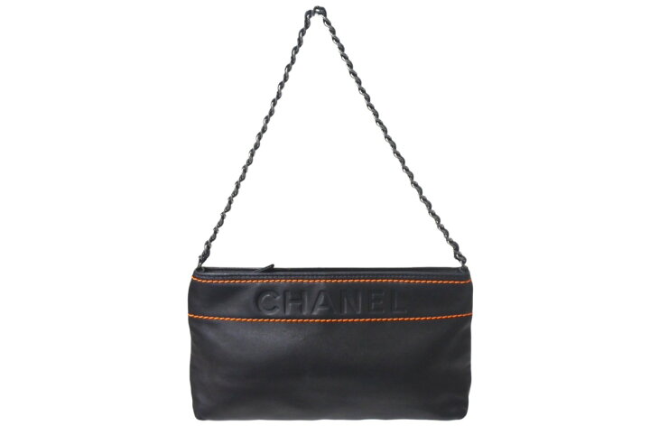 楽天市場】極美品 CHANEL シャネル バッグ ワイルドステッチ  