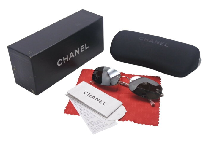 楽天市場】CHANEL シャネル サングラス メガネ リムレス ココマーク  