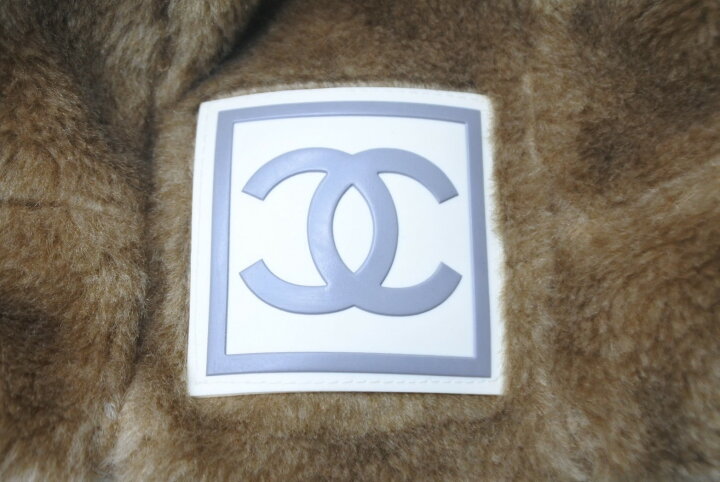 楽天市場】極美品 CHANEL シャネル スポーツライン エコファー 