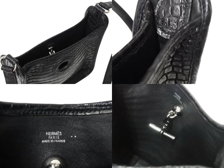 楽天市場】極美品 HERMES エルメス ヴェスパTPM ショルダーバッグ □J  