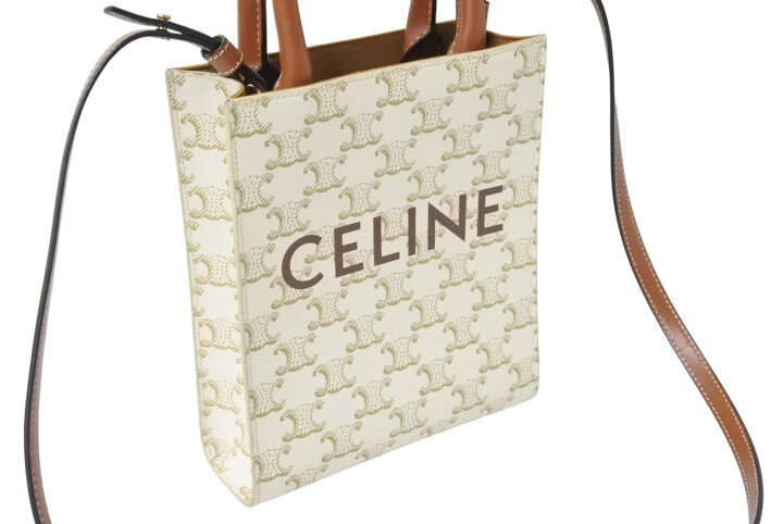 楽天市場】CELINE セリーヌ 2WAYショルダーバッグ ミニバーティカル  