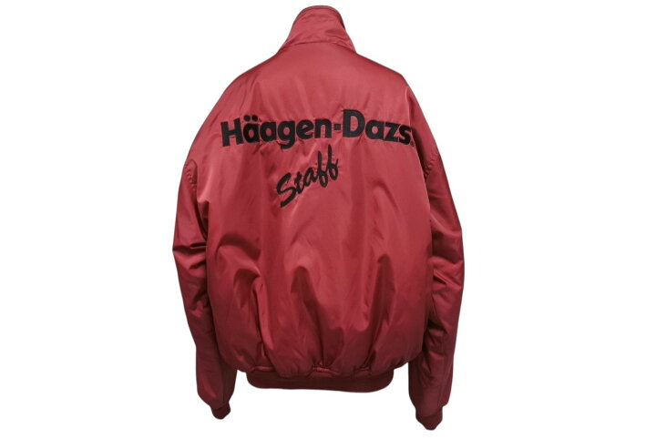 楽天市場】Häagen-Dazs ハーゲンダッツ スタッフジャケット MA-1 