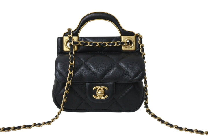 楽天市場】極美品 CHANEL シャネル マトラッセ チェーン ミニ