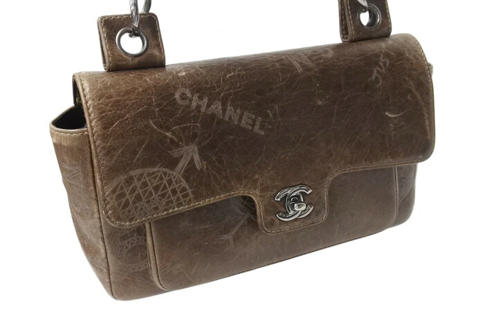 楽天市場】CHANEL シャネル チェーンショルダーバッグ アイコン 