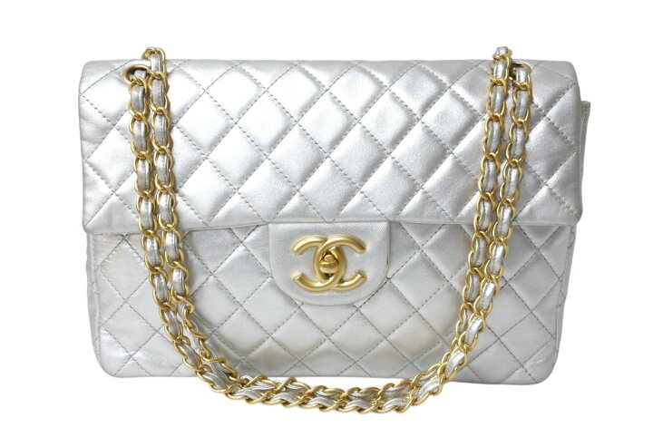 楽天市場】CHANEL シャネル デカマトラッセ32 シングルフラップ 12番台 