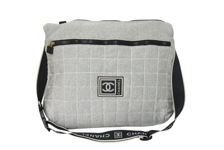 楽天市場】極美品 CHANEL シャネル スポーツライン メッセンジャー 