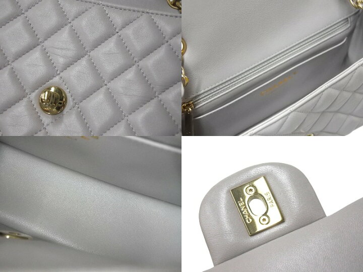 楽天市場】極美品 CHANEL シャネル ミニマトラッセ 20 Sフラップ S 