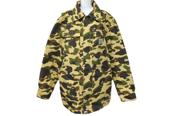 楽天市場】A BATHING APE × CARHARTT アベイシングエイプ カーハート  
