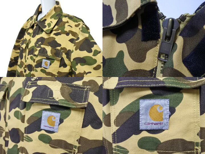 楽天市場】A BATHING APE × CARHARTT アベイシングエイプ カーハート  