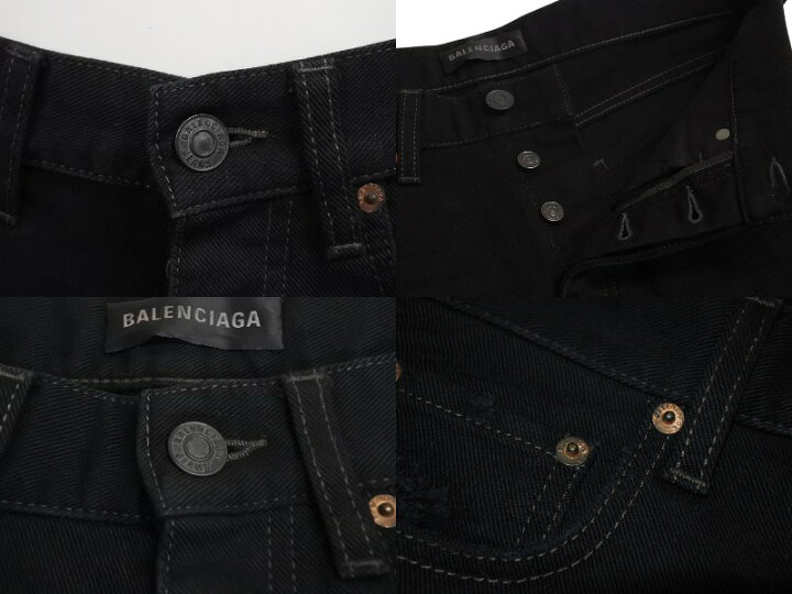 楽天市場】BALENCIAGA バレンシアガ デニムスカート 719270 サイズ36  