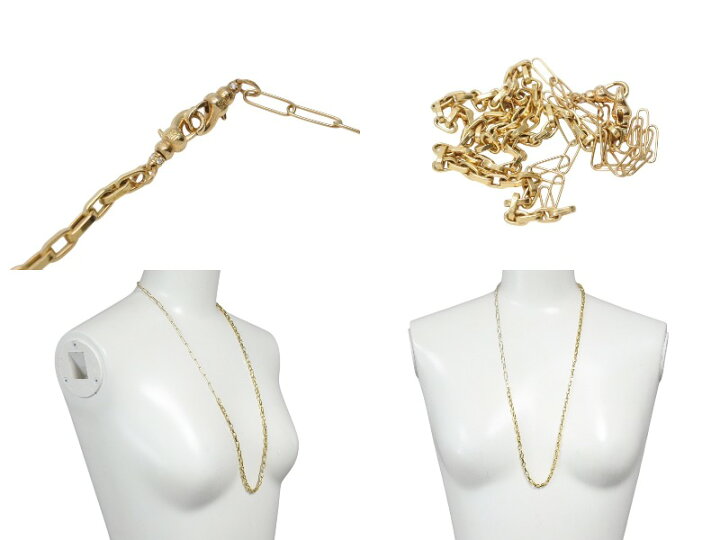 楽天市場】MILAMORE ミラモア クラシックデュオチェーン K18YG  