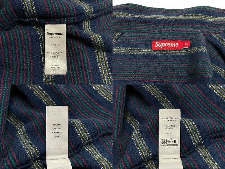 楽天市場】新品未使用 Supreme シュプリーム Woven Stripe Shirt  