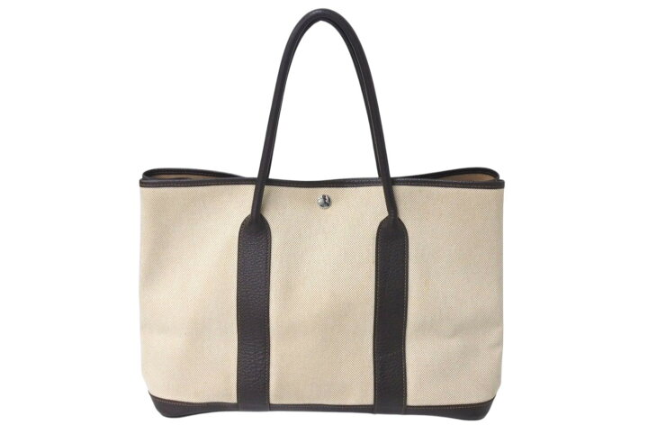 楽天市場】HERMES エルメス ガーデンパーティーMM トートバッグ  