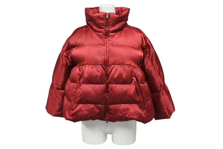 楽天市場】MIUMIU ミュウミュウ ナイロン ダウンジャケット レッド  