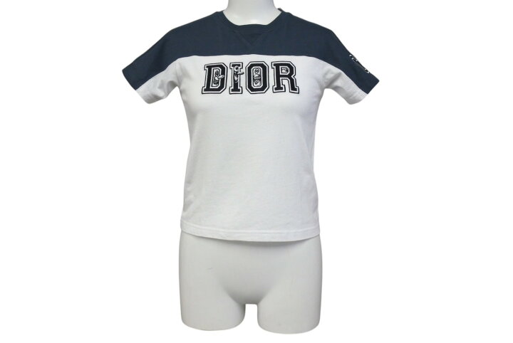 楽天市場】Dior ディオール ケニーシャーフコラボ 半袖Tシャツ ロゴ
