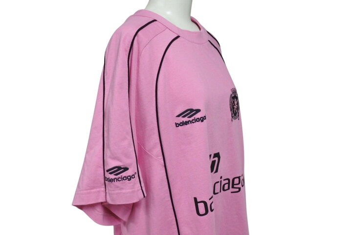 楽天市場】BALENCIAGA バレンシアガ 24SS PARIS SOCCER 半袖Tシャツ 