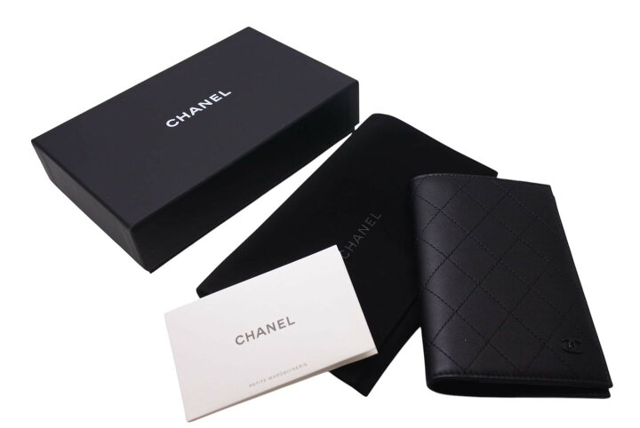 楽天市場】未使用 CHANEL シャネル パスポートケース マトラッセ ココ 