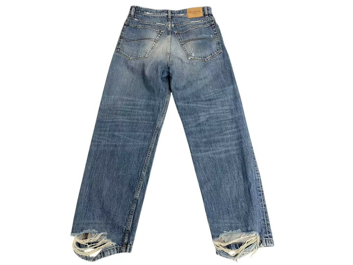 Balenciaga City washed-out Denim Jeans | Blue | FARFETCH MY 