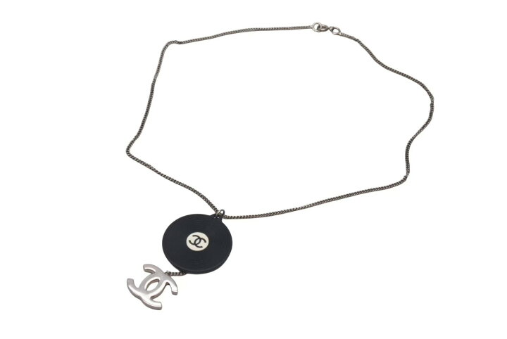 楽天市場】CHANEL シャネル レコード ネックレス ココマーク 