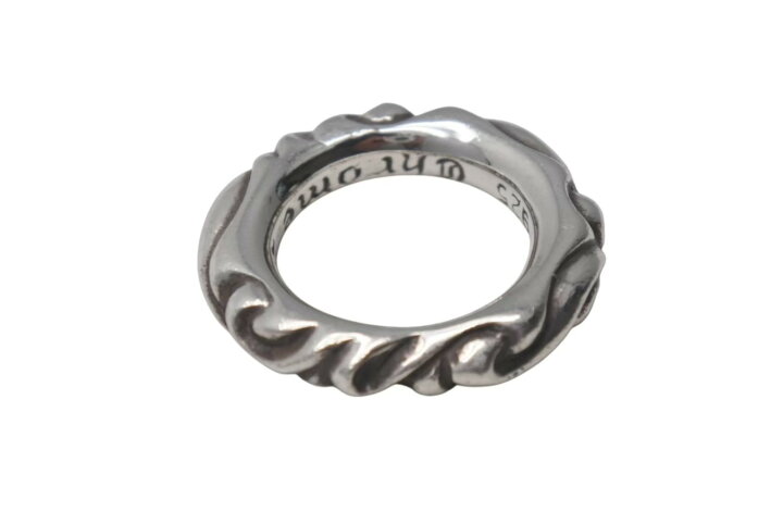 楽天市場】極美品 CHROME HEARTS クロムハーツ スクロールバンド 