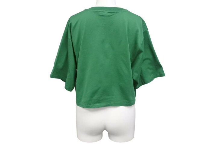 楽天市場】【セール】CELINE セリーヌ Crop Top Logo T Shirt 