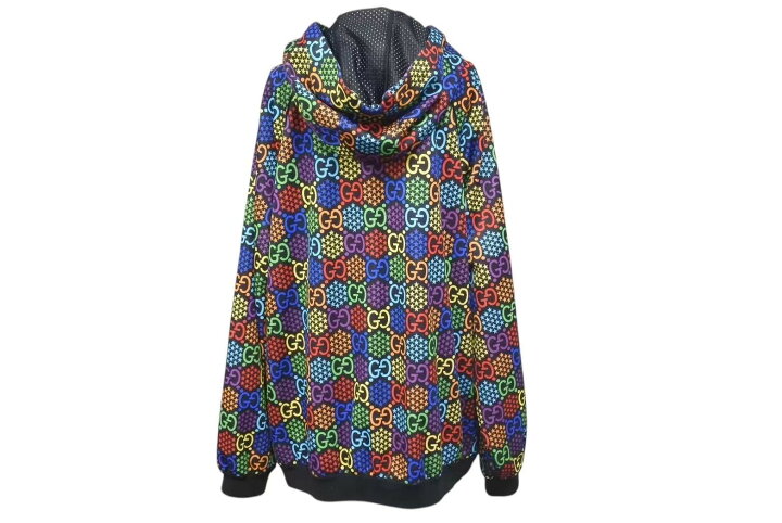 楽天市場】【極美品】GUCCI GGマルチカラー サイケデリック ブルゾン 