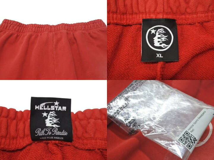 楽天市場】新品未使用 HELLSTAR ヘルスター スポーツ スウェットパンツ HELLSTAR ヘルスターハーフパンツ