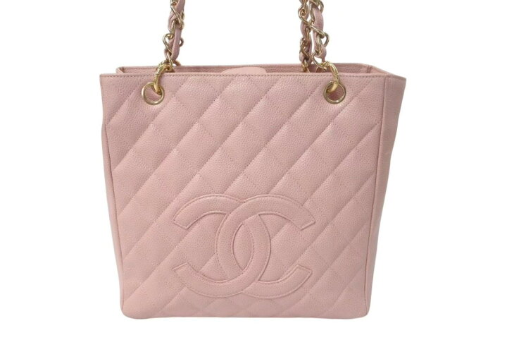 楽天市場】CHANEL シャネル PST チェーントートバッグ A50994 キャビア 