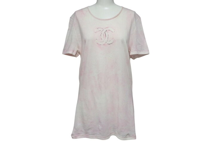 楽天市場】CHANEL シャネル Tシャツ ココマーク タイダイ柄 
