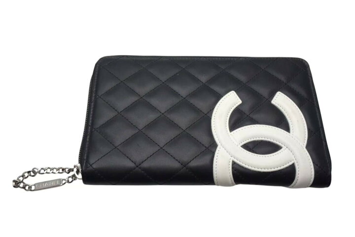 楽天市場】CHANEL シャネル 長財布 カンボンライン オーガナイザー 10 