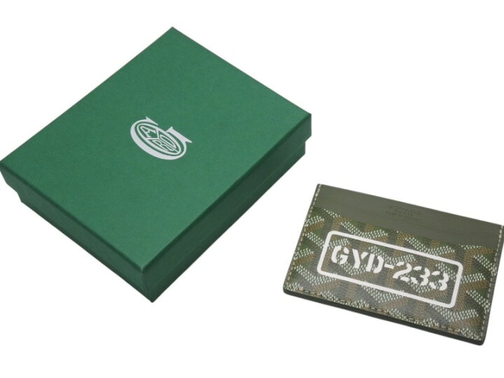 楽天市場】新品未使用 GOYARD ゴヤール サンシュルピス カードケース 