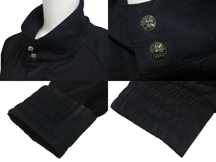 楽天市場】CHROME HEARTS クロムハーツ ナイロンジャケット サイズL 総  
