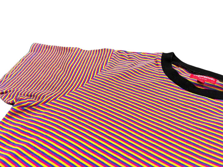 楽天市場】Supreme シュプリーム 16ss マルチ ボーダー 半袖Tシャツ 