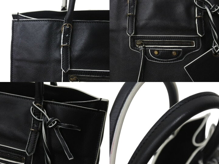 楽天市場】BALENCIAGA バレンシアガ ハンドバッグ THE PAPER ザ 