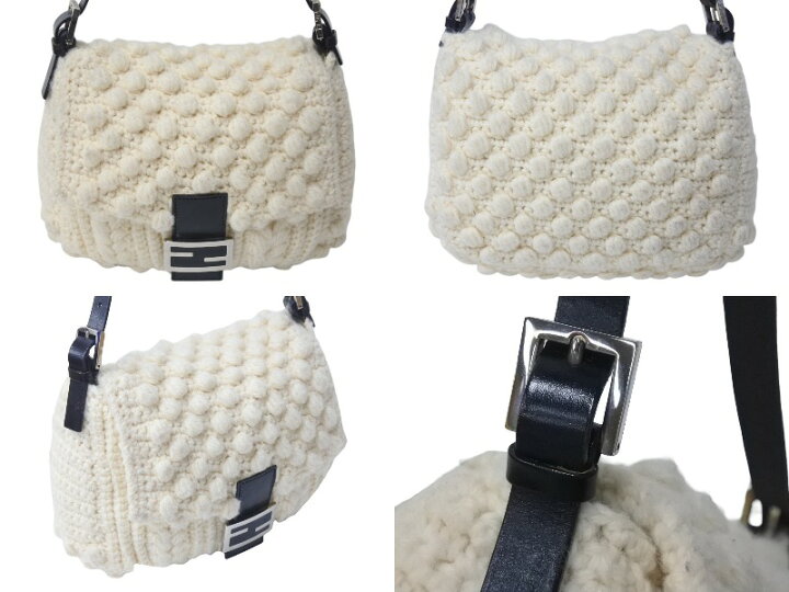 楽天市場】FENDI フェンディ ニットマンマバケット ワンショルダー 