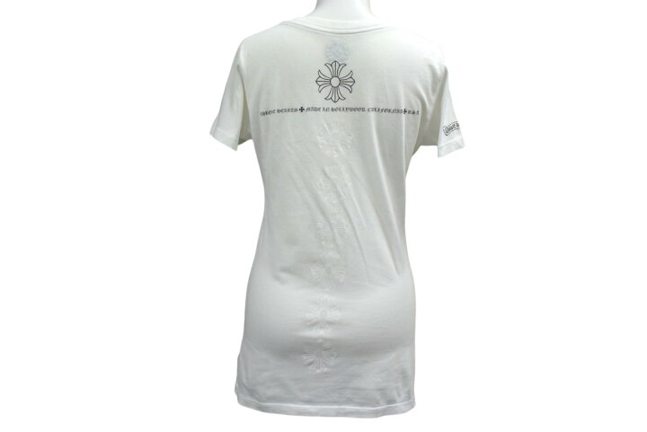 楽天市場】CHROME HEARTS クロムハーツ Vネック 半袖Tシャツ サイズS 