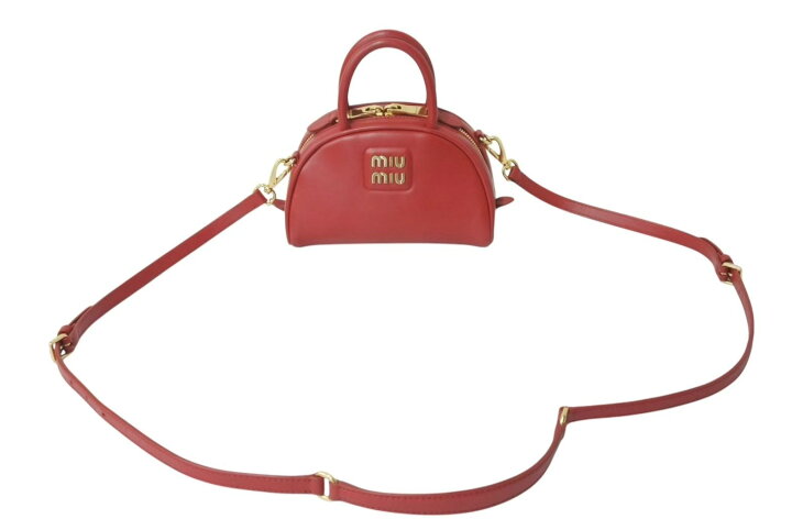 楽天市場】極美品 MIUMIU ミュウミュウ アルカディア 2wayバッグ  