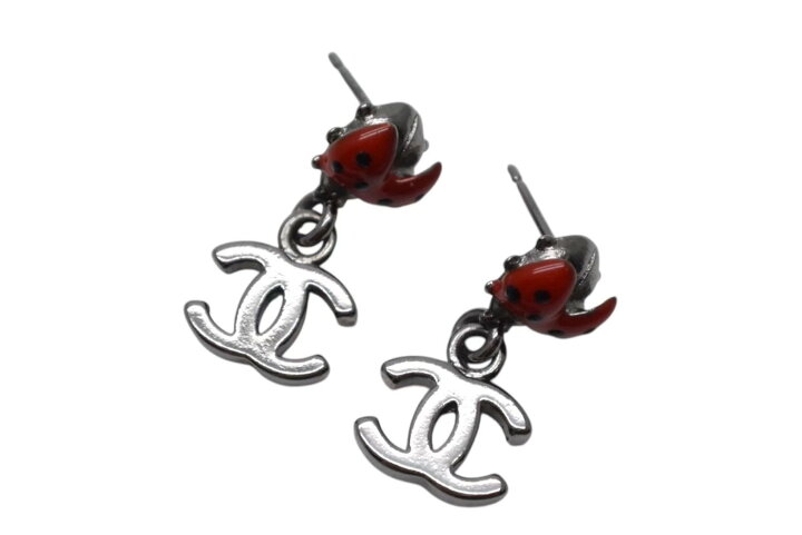 楽天市場】CHANEL シャネル ココマーク てんとう虫 ピアス 重量約4.0g 