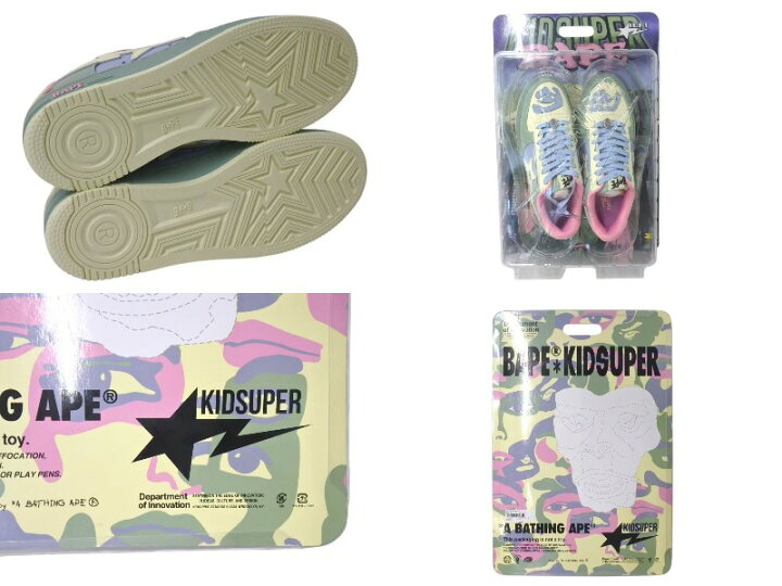 楽天市場】新品未使用 A BATHING APE アベイシングエイプ スニーカー  