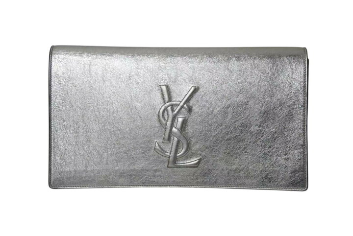 楽天市場】極美品 YVES SAINT LAURENT イブ サンローラン クラッチ  
