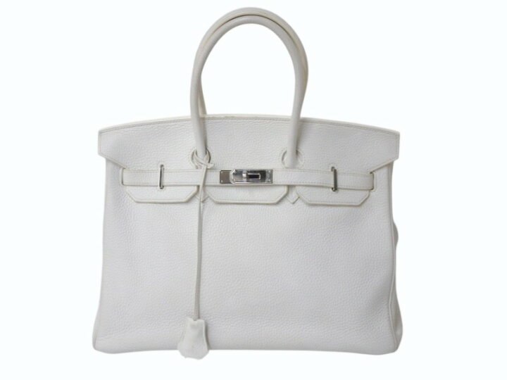 楽天市場】極美品 HERMES エルメス BIRKIN バーキン35 ホワイト 