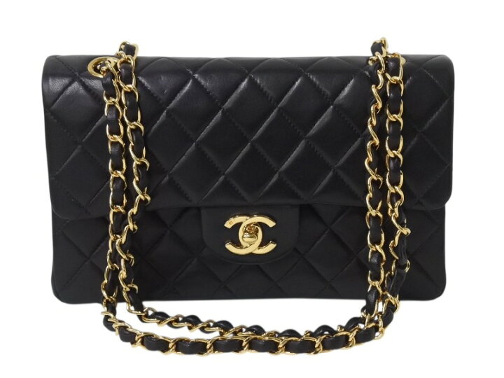 楽天市場】極美品 CHANEL シャネル マトラッセ23 Wフラップ Wチェーン 