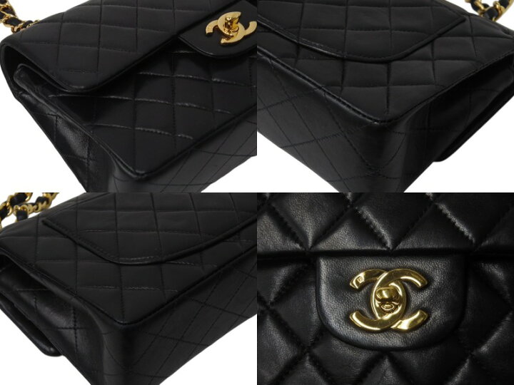 楽天市場】極美品 CHANEL シャネル マトラッセ23 Wフラップ Wチェーン 